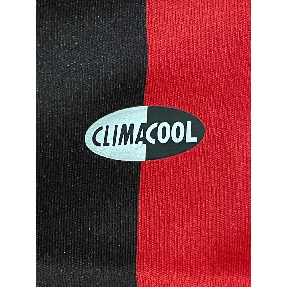 Adidas AC Milan 2008-09 Home Jersey Beckham 32 Red Black Striped XL 656133